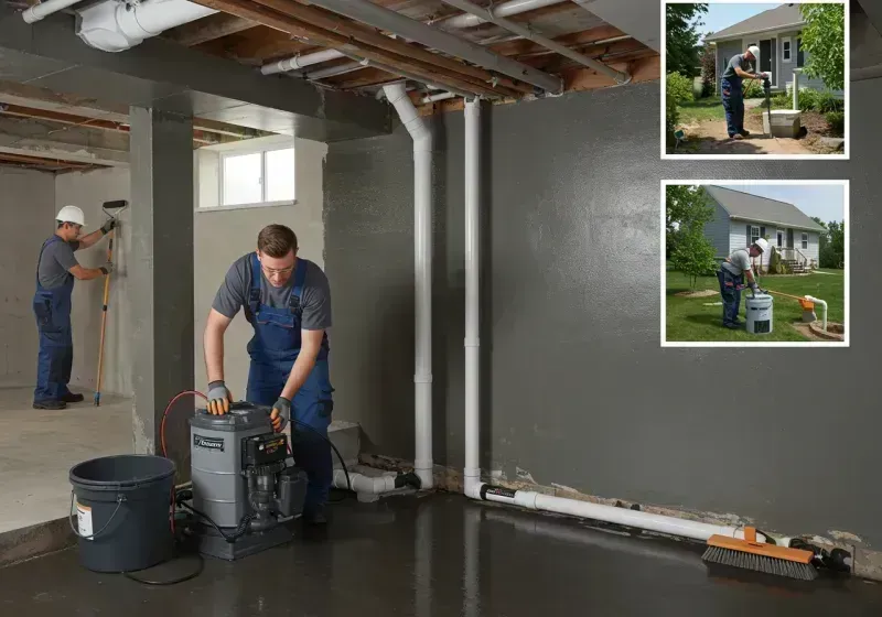 Basement Waterproofing and Flood Prevention process in Wake County, NC